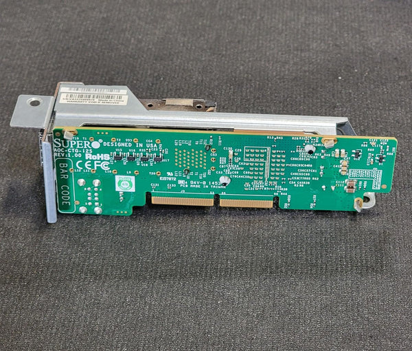 Supermicro AOC-CTG-i2S PCIe 2.0 x8  10Gb Ethernet / FCoE SFP+ x 2 + USB 2.0 x 2 Network Adapter
