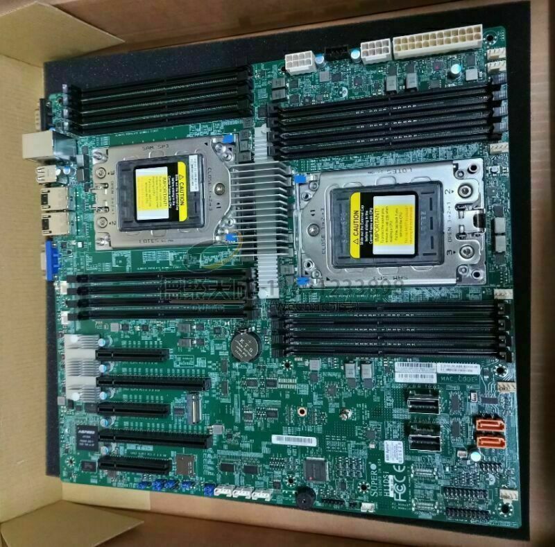 Supermicro Motherboard MBD H11DSI NT O Dual AMD EPYC 7001/7002 Series