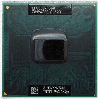 Intel Celeron M560 2.13 GHz 533 MHz FSB 1M Cache Socket PPGA478 (SLA2D) Mobile Processor - LF80537NE0461M