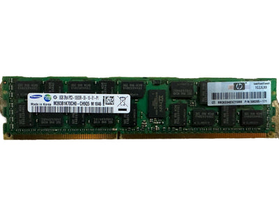 Samsung 8GB PC3-10600 DDR3-1333MHz ECC Registered CL9 240-Pin DIMM Dual Rank Memory Module - M393B1K70CH0-CH9 ***Used Like New***)