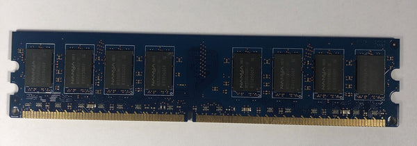 Nanya 2GB PC2-5300 DDR2-667MHz non-ECC Unbuffered CL5 240-Pin NT2GT64U8HD0BY-3C