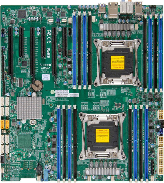 Supermicro X10DAC Xeon Dual Socket LGA 2011-3 Intel C612 Extended ATX Server Motherboard