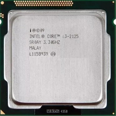 Intel i3-2125 CM8062301090500 DC 3.3 GHz 3 MB Cache Socket LGA 1155 (SR0AY) Desktop Processor
