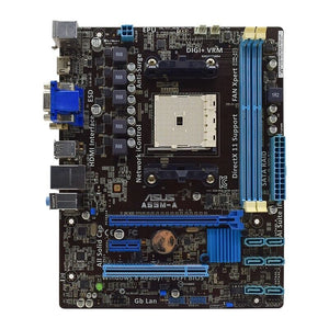 Asus A55M-A  AMD A55 FCH FM2 DDR3 SATA2 HDMI DVI-D VGA Audio  uATX Desktop Motherboard