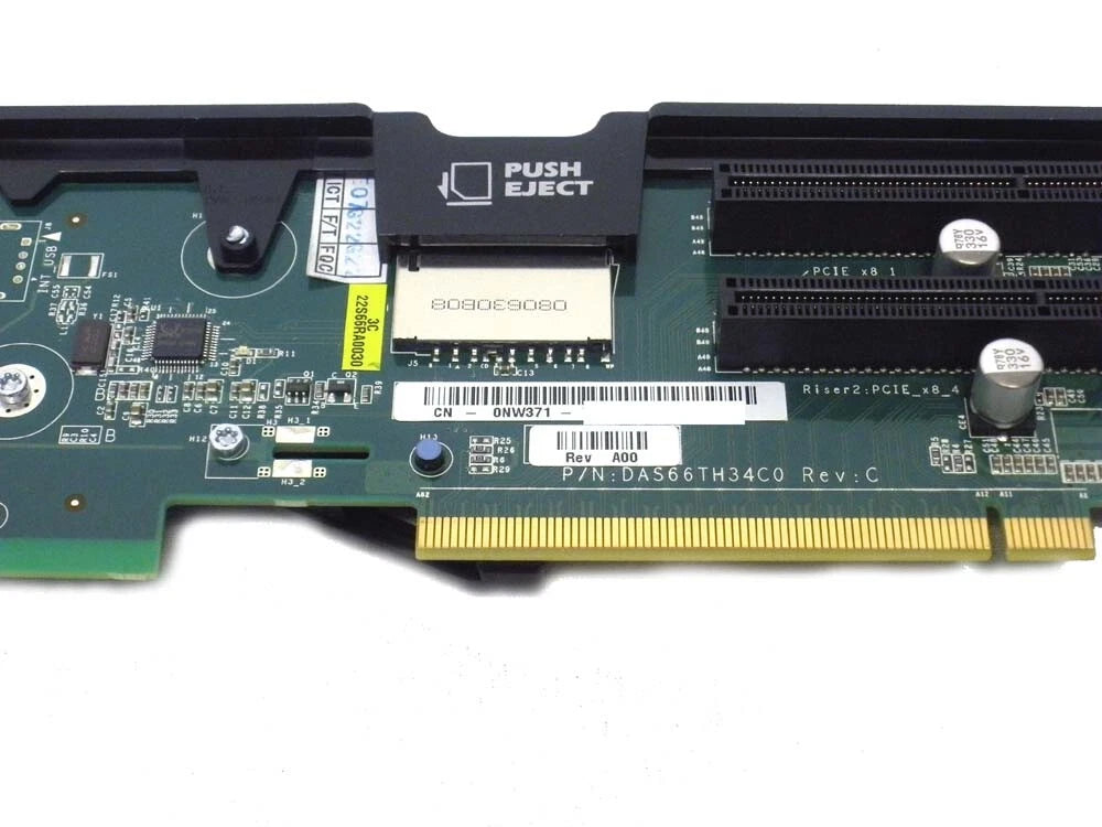 Dell NW371 DAS66TH34C0 Dell PowerEdge R805 PCI-Express Riser Card ...