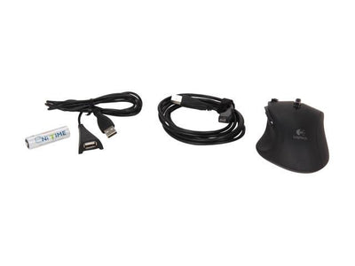 Logitech Gaming G700 Black 13 Buttons 1 x Wheel USB RF Wireless Gaming Mouse 910-001436 Retail Box