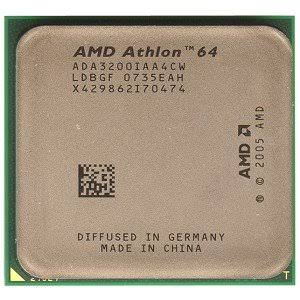 AMD Athlon 64 3200+ ADA3200IAA4CW 2.00GHz Socket AM2 512KB Cache 2.0GHz FSB Desktop Processor