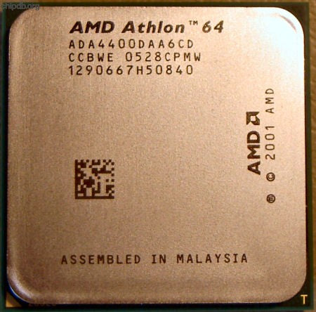 AMD Athlon 64 x2 4400+ ADA4400DAA6CD 2.2Ghz DC 2M Cache 110w Toledo Socket 939 pins Desktop Processor