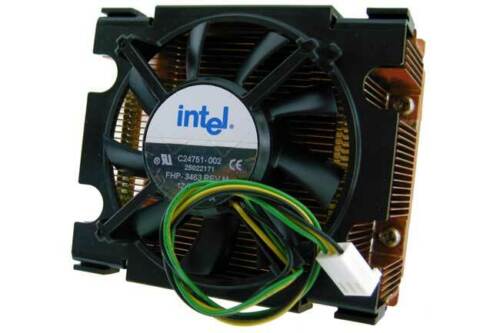 Intel C24751-002 Heatsink / Fan Socket 604 Pin Copper Base Cooling Fan
