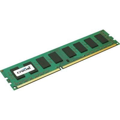 Crucial 2GB 240Pins DDR3-1333 PC3-10600 CL=9 Unbuffered ECC 1.5V 256Meg x 72 Memory - T25672BA1339.18FG.