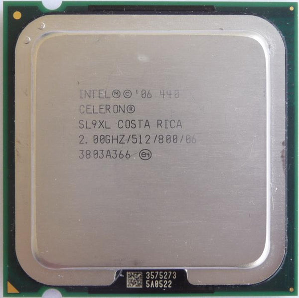 Intel Celeron 440 (HH80557RG041512) 2.00 GHz, 800 MHz FSB512K Cache Socket LGA775 (SL9XL) Desktop Processor - HH80557RG041512