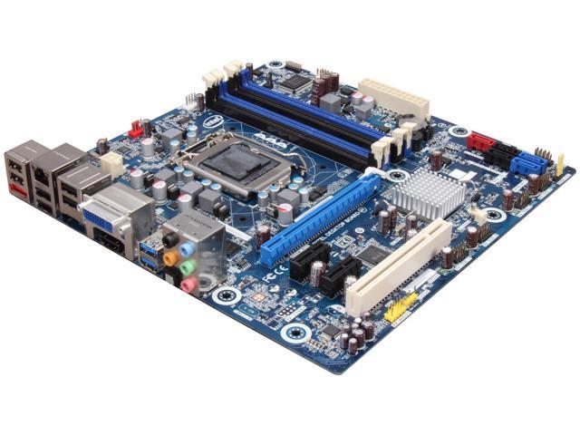 Intel BLKDH67BLB3 LGA 1155 Intel H67 HDMI SATA 6Gb/s USB 3.0 uATX (G10189-213) Desktop Intel Motherboard with complete accessories.