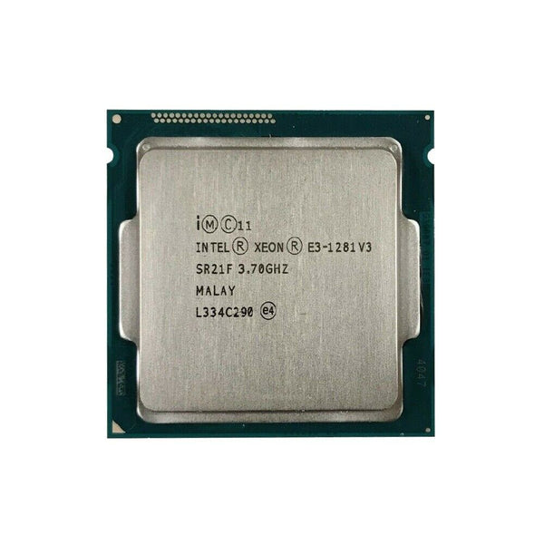 Intel Xeon E3-1281 v3 SR21F 3.70GHz 8MB 5GT/s Quad Core LGA1150 (SR21F / SR1R2) Server Processor