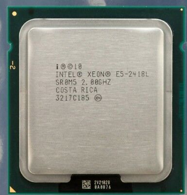 Intel E5-2418L 10M 2.0GHz 6.4 GT/s Intel® QPI Socket  FCLGA1356 (SR0M5) Server Processor.