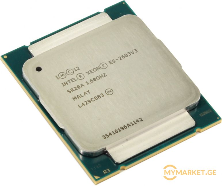 Intel Xeon E5-2603v3 Hexa-core (6 Core) 1.60 GHz Socket R3 LGA2011-3 (SR20A) Server Processor.