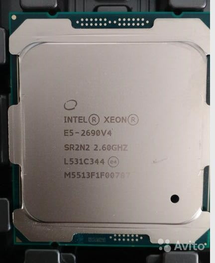 Intel Xeon E5-2690v4 14 Core 2.60GHz 9.60GT/s QPI 35MB L3 Cache Socket FCLGA2011-3 (SR2N2) Server Processor
