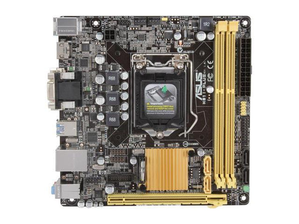 Asus H81I-PLUS/CSM Core i7/i5/i3 H81 Socket LGA1150 16GB DDR3 PCI Express SATA USB Mini-ITX Desktop Motherboard
