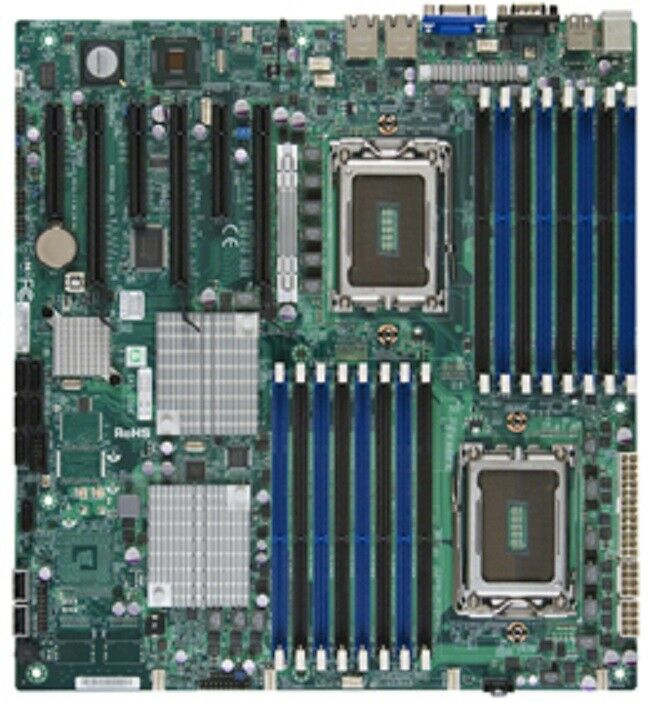 Supermicro H8DG6-F Dual Socket G34/ AMD SR5690/ V&2GbE/ Extended ATX Server Motherboard