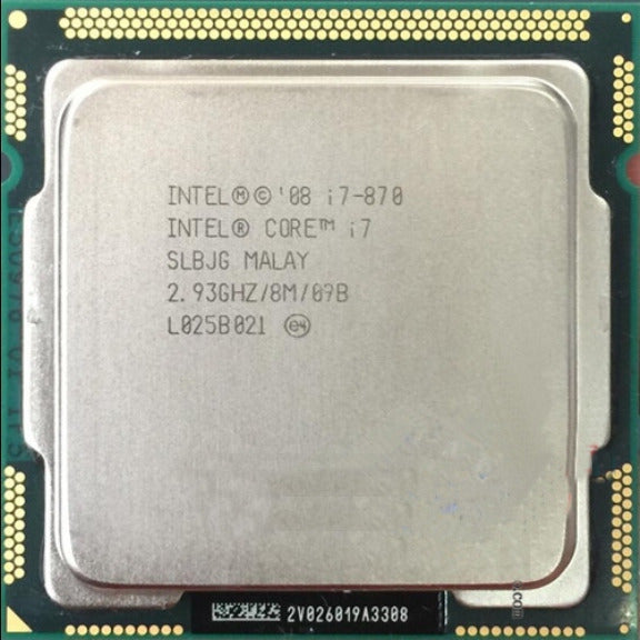 Intel Processor i7-870