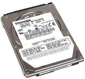 Toshiba 120GB MK1246GSX 2.5" SATA 5400rmp 8MB MK1246GSX Internal Laptop Hard Drive