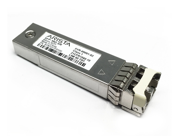 Arista SFP-10G-SR 10GBase-SR SFP+ Module for MMF 10 Gbps 1 x LC Duplex Connector 10GBase-SR.