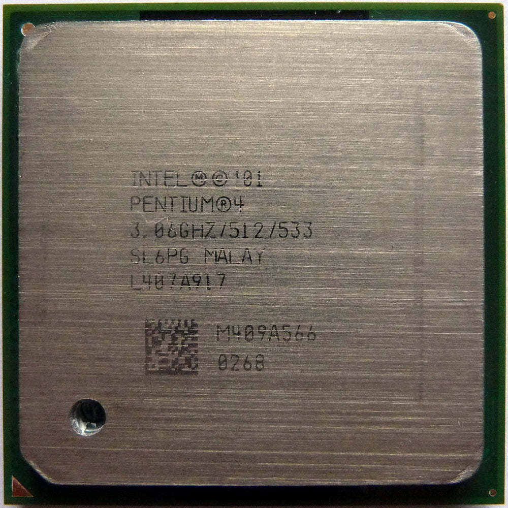 Intel Pentium 3.06Ghz 533MHz 512KB L2 Cache Socket 478Pins (SL6S5 / SL6PG) Processor - RK80532PE083512