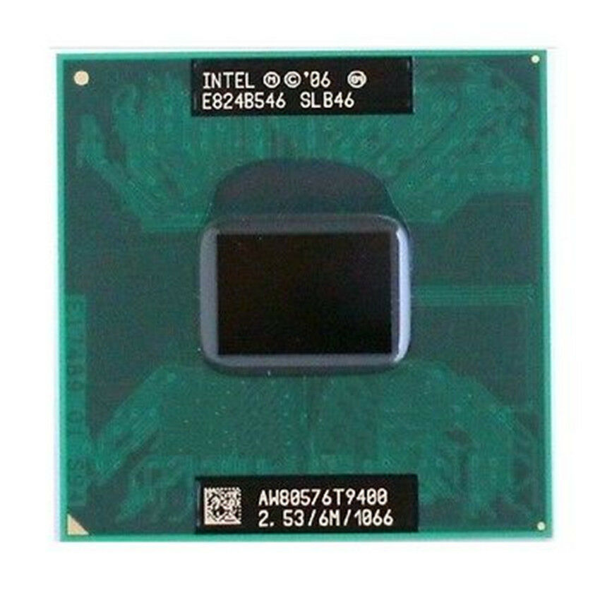 Intel T9900 Core 2 Duo Penryn 3.06GHz 6MB L2 Cache Socket P 35W DC (SLGKH / SLGEE ) Mobile Processor.