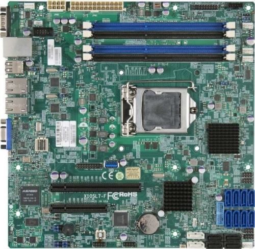 Supermicro X10SL7-F Socket LGA 1150 DDR3 1600 uATX Server Motherboard