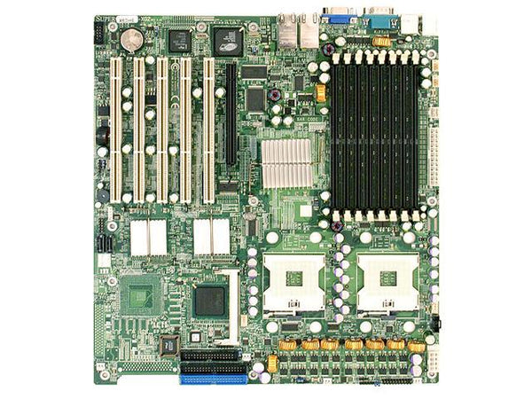 Supermicro X6DHE-XG2 Dual Intel Xeon Intel E7520 Socket 604 FSB 800MHz DDR2 Video 2GbE Lan SATA RAID eATX Server Motherboard