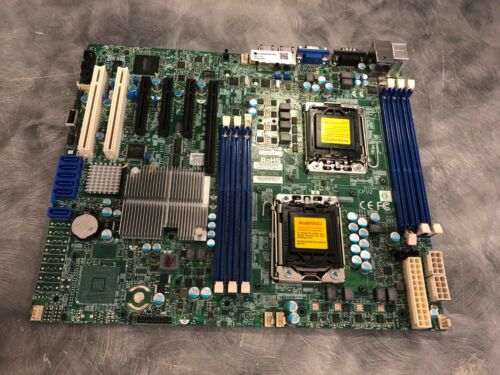 Supermicro X8DTL-IF Dual LGA1366 Xeon Intel 5500 DDR3 V&2GbE ATX Server Motherboard.