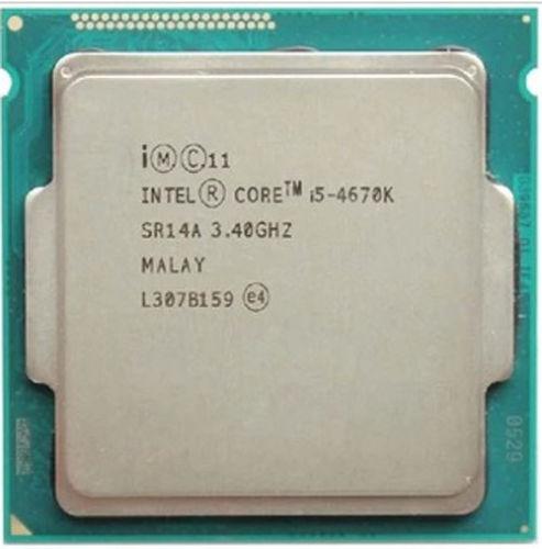 Intel Core i5-4670K Haswell 3.4GHz LGA 1150 84W QC Intel HD Graphics (SR14A) Desktop Processor