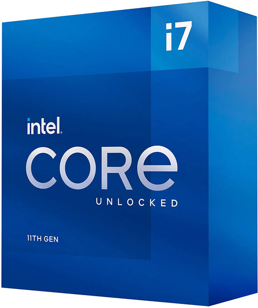 Intel i7-11700KF (SRKNN) 8-Core 11th Gen Rocket Lake 3.6 GHz Turbo 5.0GHz Socket LGA 1200 125W  (SRKNN) w/o Cooling Fan Desktop Processor