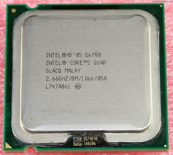 Intel Q6700 Core 2 Quad 2.66GHz FSB 1066MHz 8MB Socket LGA775 (SLACQ) Desktop Processor