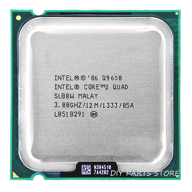 Intel Q9650 Core 2 Quad 3.00 GHz 1333 MHz Socket LGA 775 12MB (SLB8W) Desktop Processor
