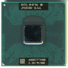 Intel T4400 Pentium DC 2.2GHz Socket P (SLGJL) Processor for Laptop.
